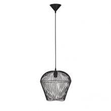 Bredo lampa wisząca czarna 1x12W LED E27